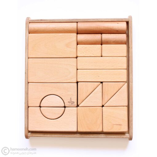 جعبه 20 عددی مکعبهای بازی مونته سوری